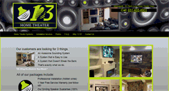 Desktop Screenshot of 123hometheater.com